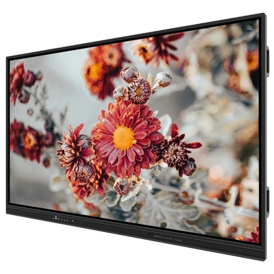 65 75 86 Inch Interaktywny ekran dotykowy Monitor metalowy 2x15W Głośniki WIFI Bluetooth Bezprzewodowy Udostępnij z PAD Telefon Laptop do edukacji szkolnej Wykonanie biurowe