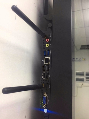 65 75 86 Inch Interaktywny ekran dotykowy Monitor metalowy 2x15W Głośniki WIFI Bluetooth Bezprzewodowy Udostępnij z PAD Telefon Laptop do edukacji szkolnej Wykonanie biurowe