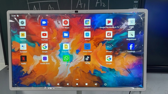32 cala iBoard Interaktywna tablica Smart TV ekran dotykowy Przenośny wyświetlacz