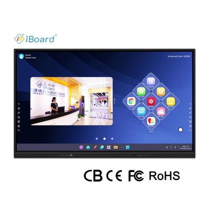 Iboard Nowy produkt 98" 4K Smart Display Interaktywny płaski panel Display Duży ekran dotykowy Monitor do sali konferencyjnej