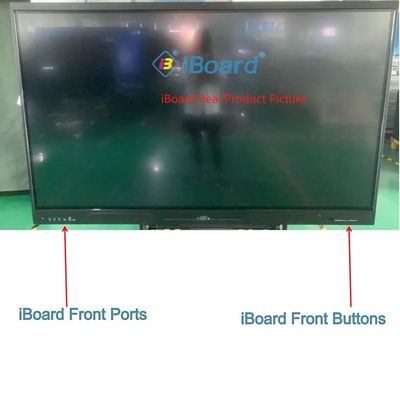 65'' Infraczerwony interaktywny ekran dotykowy Monitor Smart Board dla edukacji Spotkania Biurowe Reklama w klasie