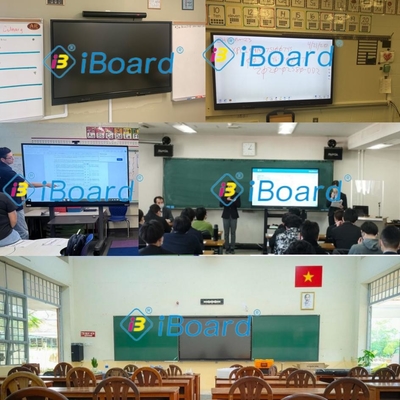 Inteligentny tabliczka czarna z 75 86 Inch Android panel dotykowy tabliczka z kamerą i mikrofonem dla edukacji i szkolenia