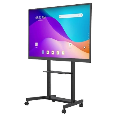 Interaktywny stojak na tablicy przenośnej wózku mobilnego Smart TV stojak 42-86 cali