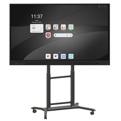Cena fabryczna 4k 55 65 75 85 96 110 cali Ekran dotykowy Wielojęzyczny oprogramowanie LCD Smart Android Interaktywna tablica