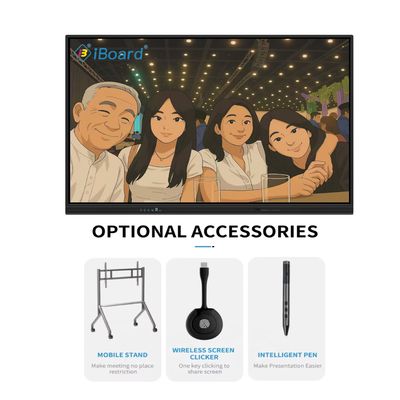 55 65 75 86 98 cali 4K LCD Interaktywny tabliczka dotykowa Smart Screen Klasy Elektroniczna tablica cyfrowa Smart Board do nauczania