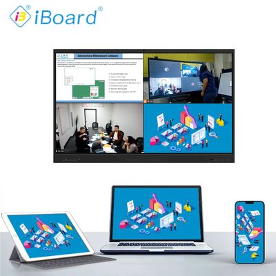 Duży rozmiar 98 cali 4K LCD Interaktywny Smart Board Panel dotykowy Smart Screen do klasy Elektroniczna tablica cyfrowa Smart Board do nauczania