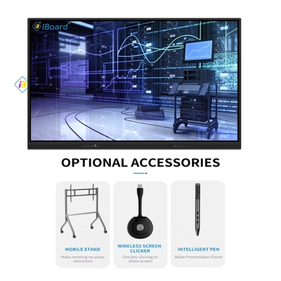 65 75 86 98 cali 4K LCD Interaktywny tabliczka dotykowa Smart Classroom Electronic Board Digital Smart Board do nauczania