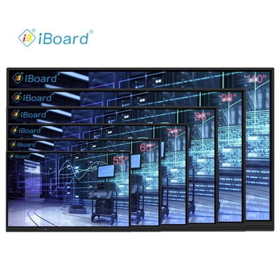 Inteligentny tabliczka czarna z 75 86 Inch Android panel dotykowy tabliczka z kamerą i mikrofonem dla edukacji i szkolenia