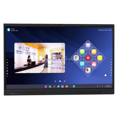 IBoard Factory Interaktywny tabliczka biała Multi-Touch Screen Stylus Wsparcie 20 punktów dotykowych Wbudowany mikrofon z odzwierciedleniem ekranu Interaktywny tabliczka biała Android OS