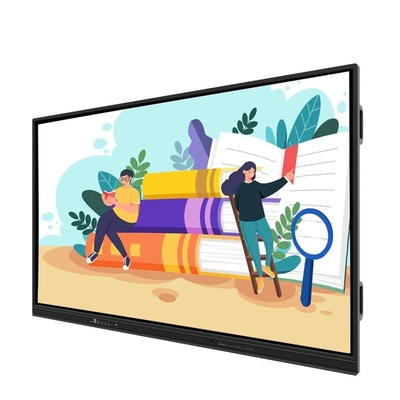55 65 75 86 98 105 cali 4K cyfrowy interaktywny płaski panel dotykowy ekran dotykowy Ai inteligentna interaktywna tablica biała do konferencji w klasie