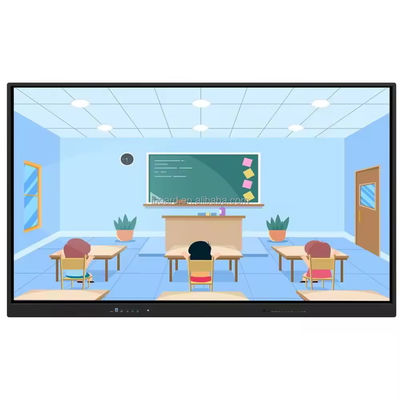 IBoard 55 cali 4K Interaktywny tabliczka biała LCD Smart Board Android Window All In One Touch Screen Display Do nauczania w szkole