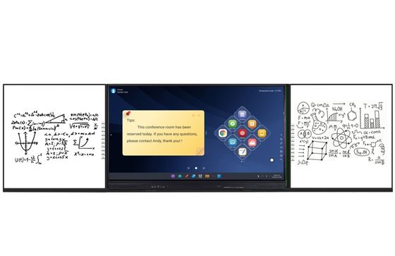 IBoard Factory Direct University School Interaktywny Smart Black ChalkBoard Marker Pen Biały Płytek Zielona Płytka dotykowa Wyświetlacz 75 86 98 cali Do edukacji Interaktywny płaski panel z IR Sideboard