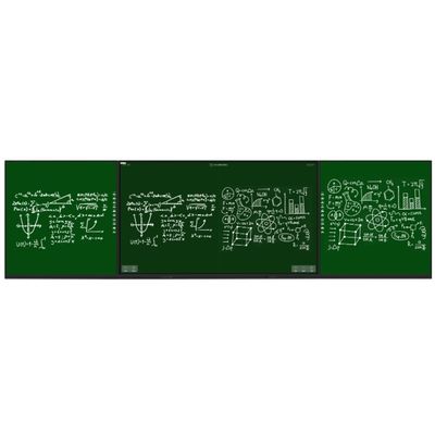IBoard Factory Direct University School Interaktywny Smart Black ChalkBoard Marker Pen Biały Płytek Zielona Płytka dotykowa Wyświetlacz 75 86 98 cali Do edukacji Interaktywny płaski panel z IR Sideboard