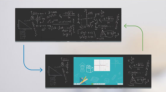 IBoard Factory Direct Android 14 8+128G Interaktywny płaski panel IR podczerwony 20 punkt dotykowy Wspierany z ekranem Interaktywny tabliczka z piórem do pisania tabliczka boczna dla edukacji szkolnej