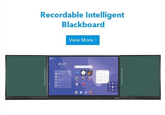 IBoard Factory Direct University School Interaktywny Smart Black ChalkBoard Marker Pen Biały Płytek Zielona Płytka dotykowa Wyświetlacz 75 86 98 cali Do edukacji Interaktywny płaski panel z IR Sideboard