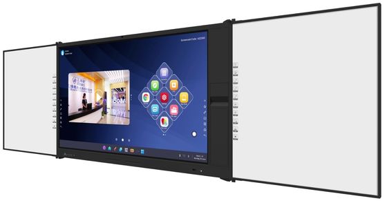 iBoard Factory Android 14 8+128G Interaktywny płaski panel z wysokim kontrastem 1200:1 i prędkością kursora 100 Dot/S 20 punkt dotykowy obsługiwany z ekranem Interaktywna tablica biała