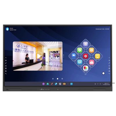 LCD Smart Board Podnieść Twój Chromebook MAC Linux Windows Doświadczenie z HDMI USB VGA Wyjście Wi-Fi dla 65 75 86 palców Panel