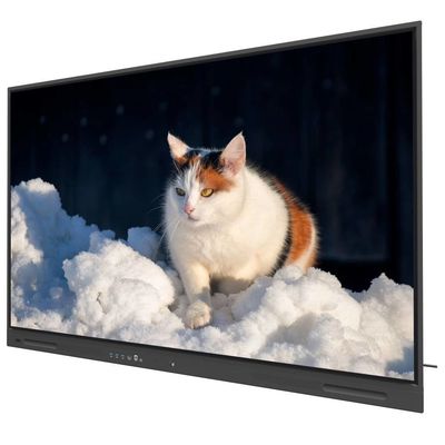IR Interaktywny tabliczka 450 nits 86 Inch Android 14 Touch Wi-Fi VGA DP USB Zasoby chmury Smart TV Monitor Do szkolenia biurowego na uniwersytecie