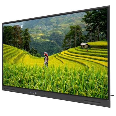 Interaktywny płaski panel 75 cali Android 14 OPS PC Wifi BT USB RJ45 Touch Software Smart Board dla szkolnictwa szkoleniowego Spotkanie szkoleniowe