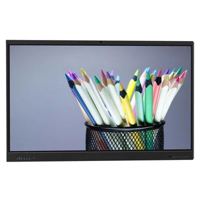 LCD Smart Board 75 Inch IFP Android 14 8+128G Kamera Mikr Speaker Sensor Światła Wi-Fi Infraczerwony 50 punktów dotykowych Do szkoły Online nauczanie Biuro Zoom Zespoły Spotkanie