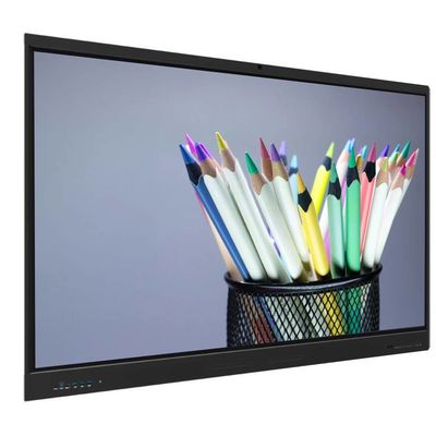 LCD Smart Board 75 Inch IFP Android 14 8+128G Kamera Mikr Speaker Sensor Światła Wi-Fi Infraczerwony 50 punktów dotykowych Do szkoły Online nauczanie Biuro Zoom Zespoły Spotkanie