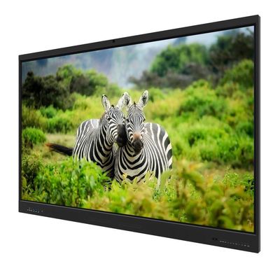 Interaktywny panel płaski IFP 4K Android OPS PC Podwójny system Bezprzewodowe udostępnianie Multi Touch 86 cali Smart Board dla dzieci szkolnych Narzędzia do nauczania Spotkania online