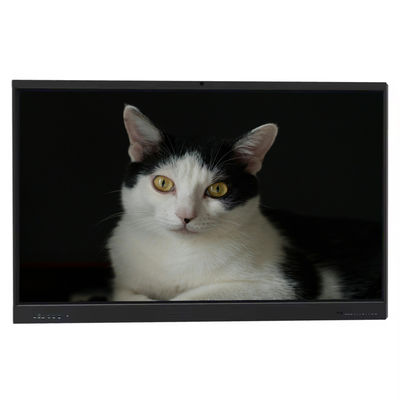 98-calowy interaktywny płaski panel 4K Android 14 8+128 GB cyfrowy, inteligentny ekran dotykowy Android OPS, opcjonalny mobilny stojak do klasy i na spotkania