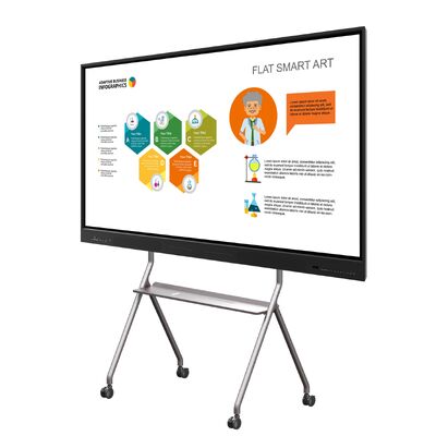 75-calowy interaktywny tabliczek LED Multi Touch Display Android Windows Dual System