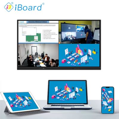 Google EDLA Certyfikowany interaktywny płaski panel wyświetlacz funkcja AI Smart Screen 75-calowy ekran dotykowy Monitor