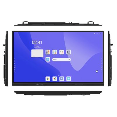 Fabryka hurtowa Infraczerwona Interaktywna Biała Tablica Z Podłączeniem HDMI USB Niestandardowy Projekt Interaktywny Płasko Panelowy Wyświetlacz Smart Touch Board Biała tablica z funkcją AI Do edukacji Konferencja Spotkanie