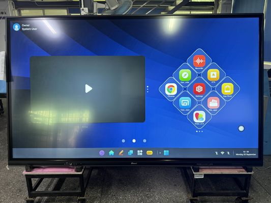 Fabryka hurtowa Infraczerwona Interaktywna Biała Tablica Z Podłączeniem HDMI USB Niestandardowy Projekt Interaktywny Płasko Panelowy Wyświetlacz Smart Touch Board Biała tablica z funkcją AI Do edukacji Konferencja Spotkanie
