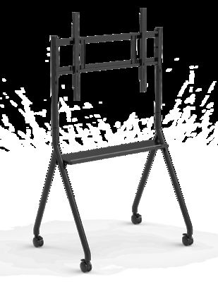 nowy przyjazd Interaktywny stojak na tablicy przenośnej 42 do 75 cali Monitor telewizyjny Podnoszenie mobilnego stoiska Maksymalne łożyska 60KGS Mocne koła Łatwe przesuwanie do interaktywnego stoiska na tablicy przenośnej