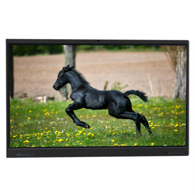 IBoard 65 75 86 Inch 4K Interaktywny Płaski Panel Smart Whiteboard Digital Touch Screen Google EDLA Certyfikowana Biała Tablica Do Biura Nauczycielskiego Szkoły
