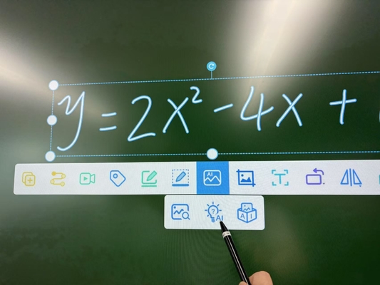 Fabryka hurtowa Infraczerwona Interaktywna Biała Tablica Z Podłączeniem HDMI USB Niestandardowy Projekt Interaktywny Płasko Panelowy Wyświetlacz Smart Touch Board Biała tablica z funkcją AI Do edukacji Konferencja Spotkanie