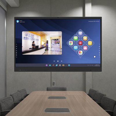 Tablica interaktywna IBoard Hot Sale 86 cali, płaski panel, ekran dotykowy, cyfrowe wyświetlacze, inteligentna tablica do spotkań, konferencji, klasy
