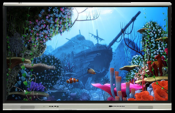 Fabryczny hurtowy ekran dotykowy Interaktywny płaski panel wyświetlacz z podczerwonym dotykiem i zdalnym ulepszeniem przez sieć internetową Interaktywny ekran dotykowy Whiteboard Monitor telewizyjny