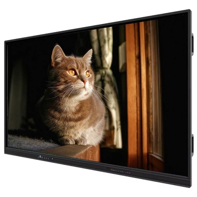 Producent IBoard 75-calowa interaktywna tablica Smart Board Interaktywny płaski panel Smart Cyfrowy ekran dotykowy Podwójny system do nauki w szkole i biurze