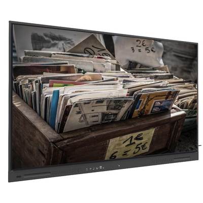 Interaktywny płaski panel wyświetlacz 110 cali Duży ekran Android OPS PC USB HDMI TYPE-C Porty podłączenia All in One 50 punktów dotykowych