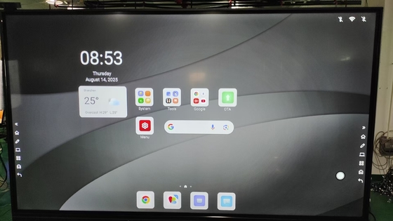 Hurtownia Fabryczna Bezpośrednio 65 75 85 110 Cali 4K Elektroniczne Tablice Interaktywne Smartboard 55 98 Cali do Nauczania Szkolne Panele Interaktywne
