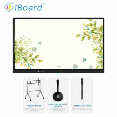 65-calowy interaktywny panel dotykowy Smart Board z Androidem 14 8+128G do edukacji