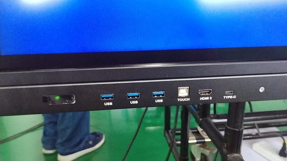 IBoard Factory Wholesale Interaktywny ekran dotykowy Monitor 2mm Dokładność 15W*2 lub 20W*2 Głośniki I Projekcja ekranu bezprzewodowego Interaktywna tablica