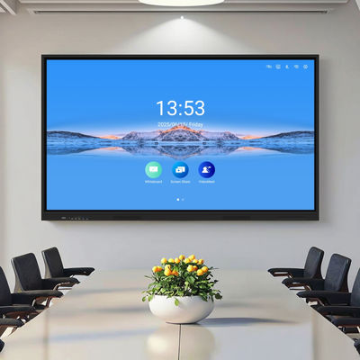 Wysokiej jakości 98-calowy interaktywny płyta iBoard płaski panel dotykowy telewizor     Premium Display Solution for School Teaching & Corporate Meetings