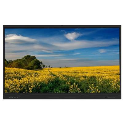 Interaktywny płaski panel Android 14 75 86 Inch 8 rdzeni 16+256G Ram i Rom Wbudowany w interaktywnej tablicy Biała tablica głośnik mikrofon kamera OPS (Windows OS)
