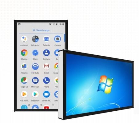 Kiosk z ekranem dotykowym 55-calowy Android Standee IR PCAP Win PC do użytku w biurze supermarketu