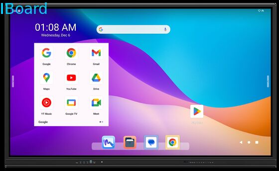 86-calowa interaktywna tablica Google z certyfikatem EDLA i 8-rdzeniowym procesorem do sal lekcyjnych i konferencji