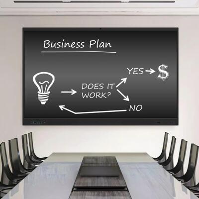 Antyglare Interaktywny płaski panel Multi Touch Screen Interaktywna tablica do spotkań szkolnych