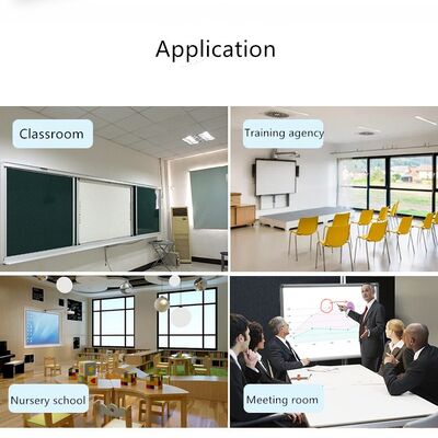 86-calowa interaktywna tablica suchościeralna na podczerwień do projektora z certyfikatami CE, RoHS i FCC