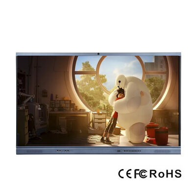 Tryb pisania palcem lub dowolnym nieprzezroczystym przedmiotem. Monitor interaktywny wyposażony w 4 GB lub 8 GB pamięci RAM, umożliwiający płynną reakcję na dotyk i pracę w edukacji szkolnej, nauczaniu i na interaktywnej tablicy.