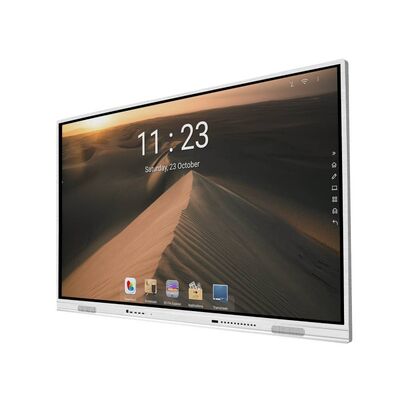 2x15W głośniki Interaktywny ekran dotykowy Monitor z opcjonalnym mikrofonem i rozmiarem produktu 1990 x 1203 x 113mm Zaprojektowany do sal konferencyjnych