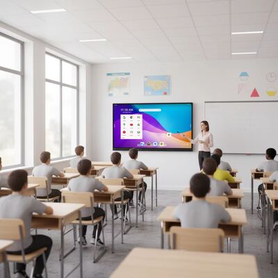 75" Infraczerwona Interaktywna tablica IFPD For Education Spotkanie biznesowe